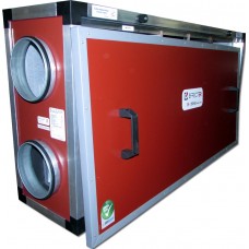 EFFECTER ER-350H2  вентиляционная приточно-вытяжная установка с рекуперацией тепла и влаги оснащена рекуператором, автоматика и нагреватель устанавливается опционально